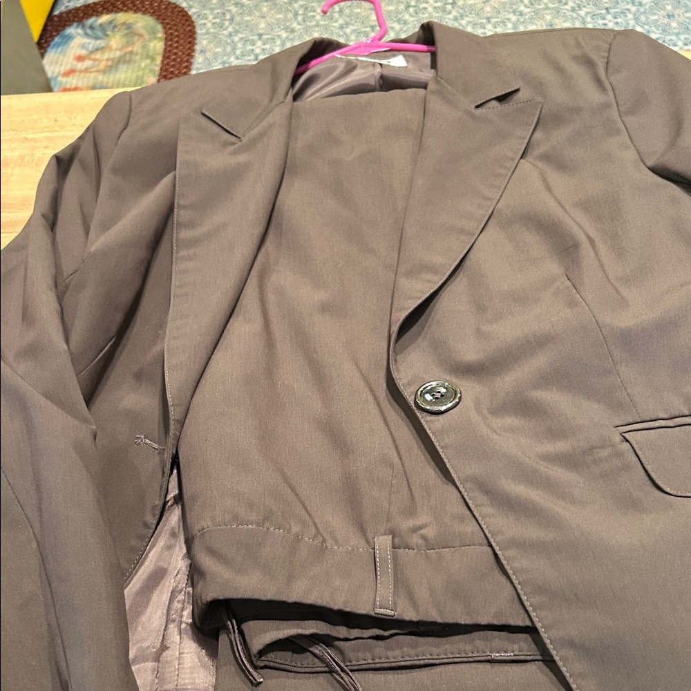 Classic Brown Blazer - Single Button